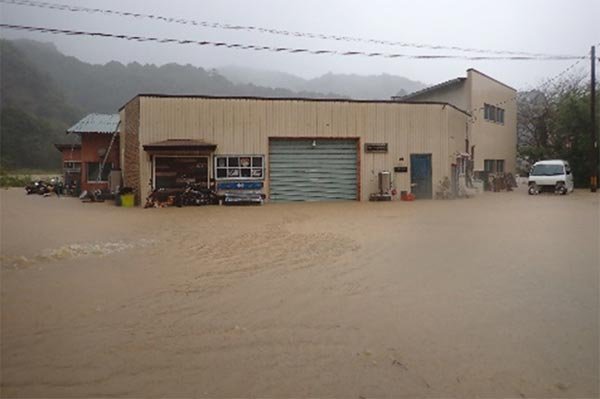 海南地区　浸水被害
