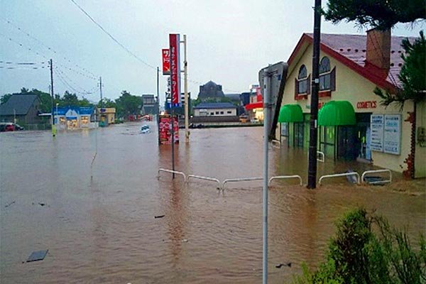 東磯ノ目地区・西磯ノ目地区 浸水被害状況